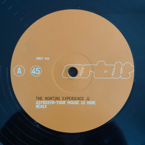 The Montini Experience - Astrosyn - Your House Is Mine (Remix) | Very Good Plus (VG+) Generic - TRANCE / USED *VERY GOOD+*