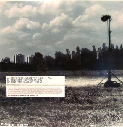 Time Of Our Lives / Connected (12" VINYL) | Very Good Plus (VG+) Excellent+ (EX+) - TRANCE / USED *VERY GOOD+*