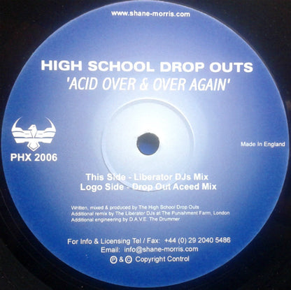 High School Drop-Outs - Acid Over & Over Again | Very Good (VG) Very Good Plus (VG+) - TRANCE / USED *VERY GOOD*