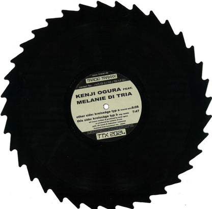Kenji Ogura - Kreissäge *SHAPE VINYL* | Very Good (VG) Generic - TRANCE / USED *VERY GOOD*