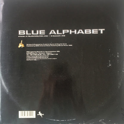 Blue Alphabet - Yellow Evolution | Very Good (VG) Excellent (EX) - TRANCE / USED *VERY GOOD*