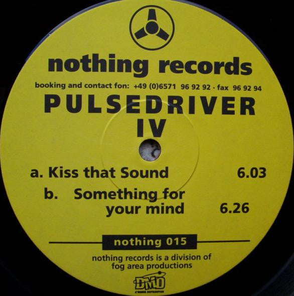 Pulsedriver Kiss That Sound 10" Very Good (VG) Good (G)