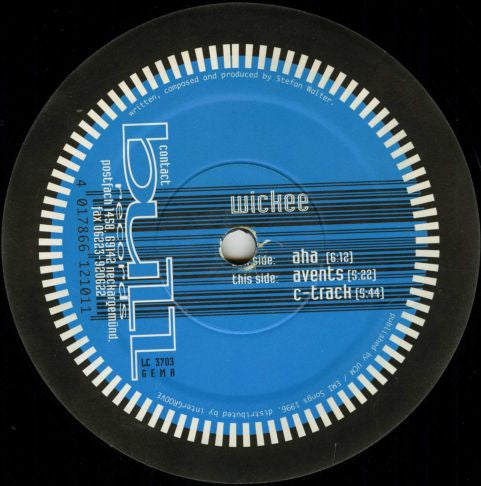 Wickee - Aha | Very Good (VG) Generic - TRANCE / USED *VERY GOOD*