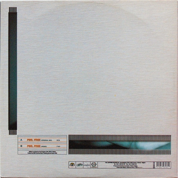 Yves Deruyter - Feel Free | Very Good Plus (VG+) Very Good (VG) - TRANCE / USED *VERY GOOD*