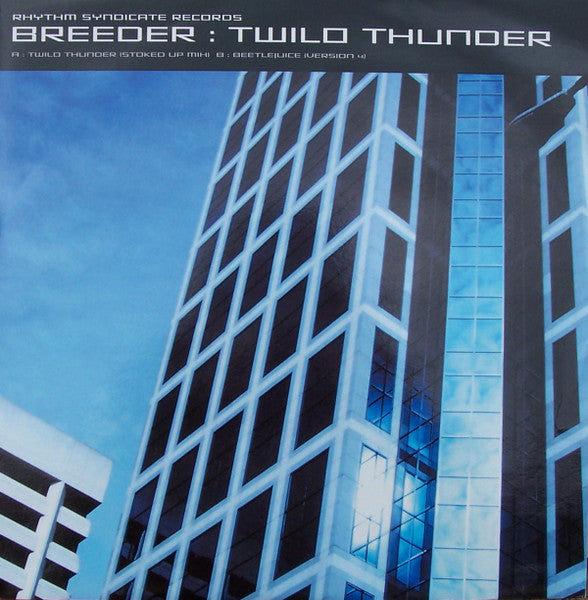 Breeder - Twilo Thunder | Very Good (VG) Fair (F) - TRANCE / USED *VERY GOOD*