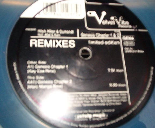 Hitch Hiker & Jacques Dumondt - Genesis Chapter 1 & 2 (Remixes) *CLEAR* | Very Good (VG) Very Good (VG) - TRANCE / USED *VERY GOOD*