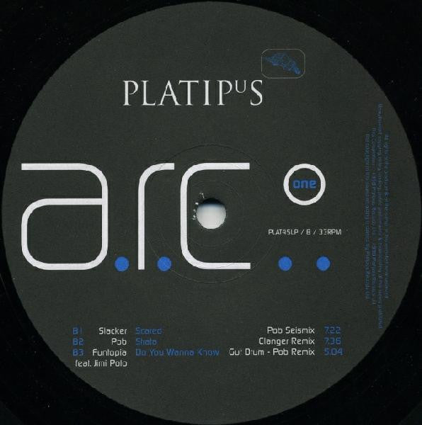 Various - A.R.C. - Artist Remix Collection (One) (VINYL 2LP) | Very Good (VG) Very Good Plus Plus (VG++) - TRANCE / USED *VERY GOOD*
