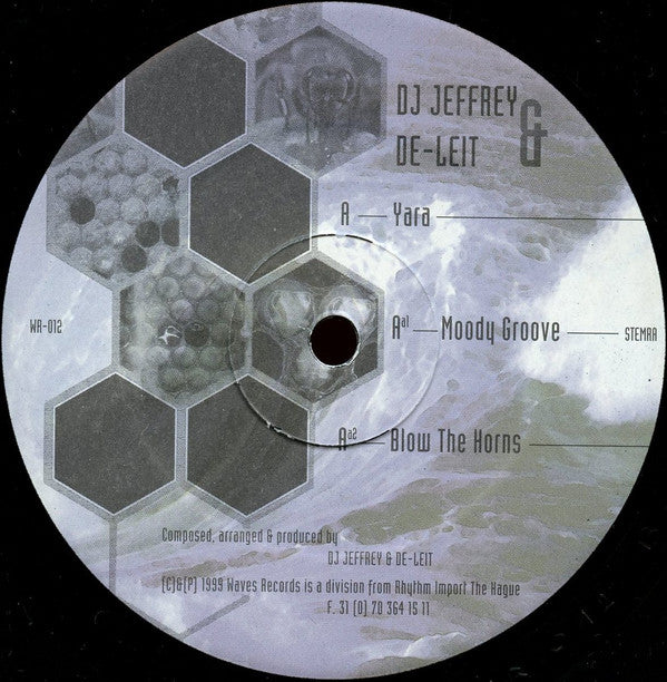 DJ Jeffrey & De-Leit - Moody Groove | Very Good (VG) Very Good Plus (VG+) - TRANCE / USED *VERY GOOD*