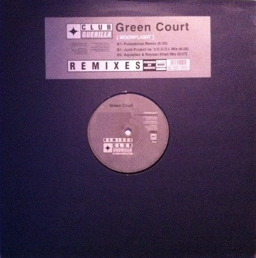 Green Court - Moonflight (Remixes) | Very Good (VG) Near Mint (NM) - TRANCE / USED *VERY GOOD*