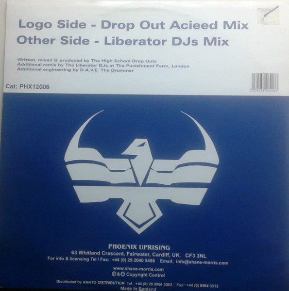 High School Drop-Outs - Acid Over & Over Again | Very Good (VG) Very Good Plus (VG+) - TRANCE / USED *VERY GOOD*