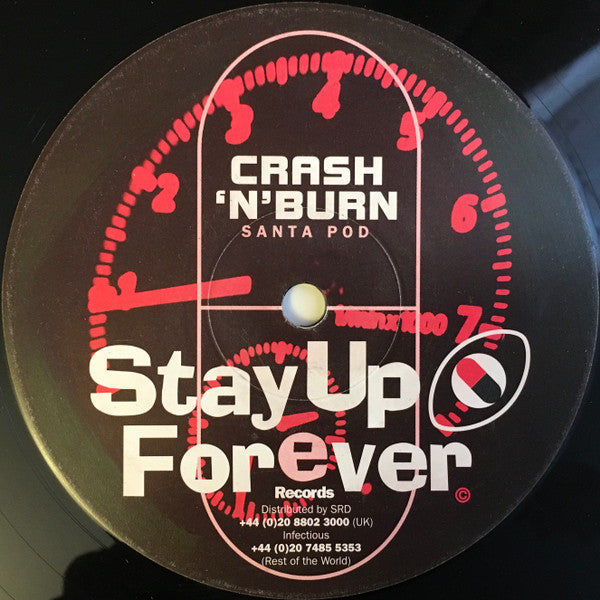 Crash N' Burn - Santa Pod / Brands Hatch | Very Good (VG) Very Good (VG) - TRANCE / USED *VERY GOOD*
