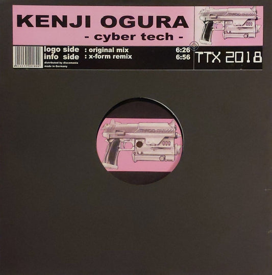 Kenji Ogura - Cyber Tech | Very Good (VG) Very Good Plus (VG+) - TRANCE / USED *VERY GOOD*