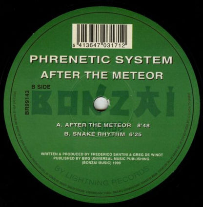 Phrenetic System - After The Meteor | Very Good (VG) Very Good (VG) - TRANCE / USED *VERY GOOD*