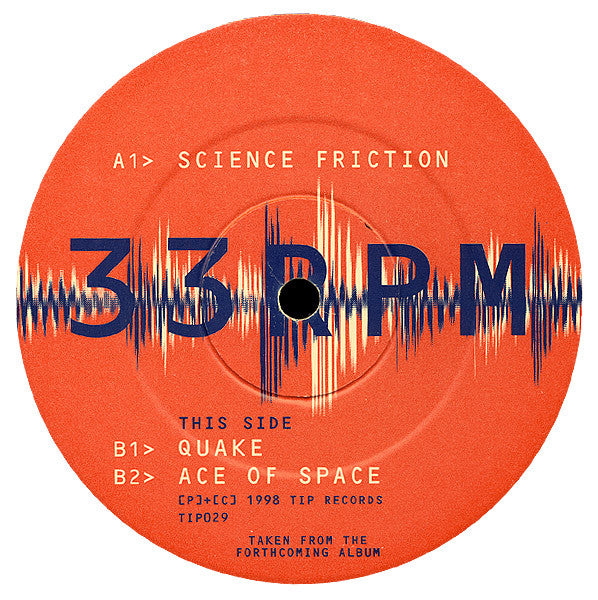 Synchro - Science Friction | Very Good (VG) Generic - TRANCE / USED *VERY GOOD*