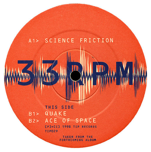 Synchro - Science Friction | Very Good (VG) Generic - TRANCE / USED *VERY GOOD*