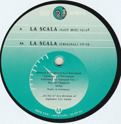 Felix Bouchard - La Scala | Very Good (VG) Generic - TRANCE / USED *VERY GOOD*