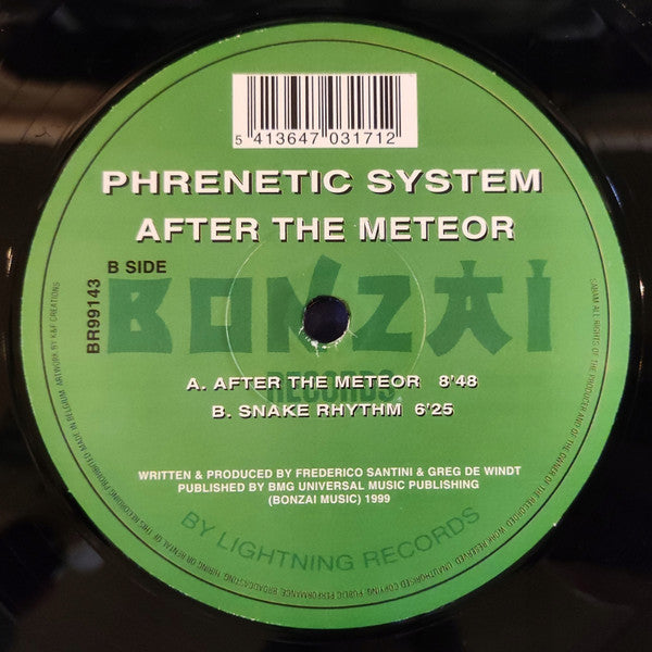 Phrenetic System - After The Meteor | Very Good (VG) Very Good (VG) - TRANCE / USED *VERY GOOD*