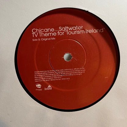 Chicane - Saltwater (TV Theme For 'Tourism Ireland')(VINYL 12") | USED Very Good Plus Plus (VG++) Very Good Plus (VG+) TRANCE