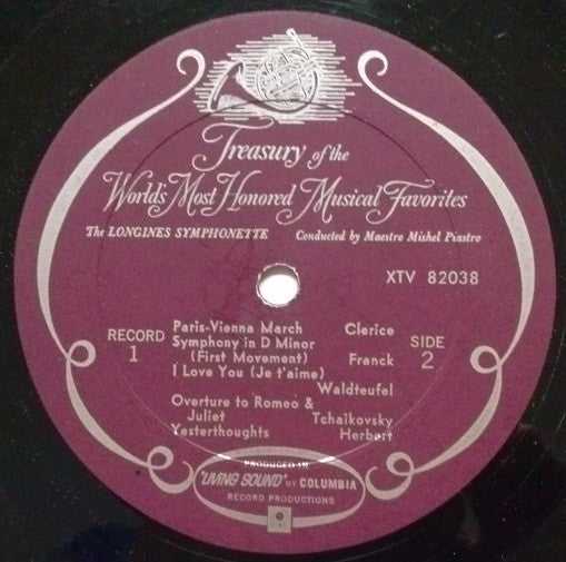 Treasury Of The World's Most Honored Musical Favorites |