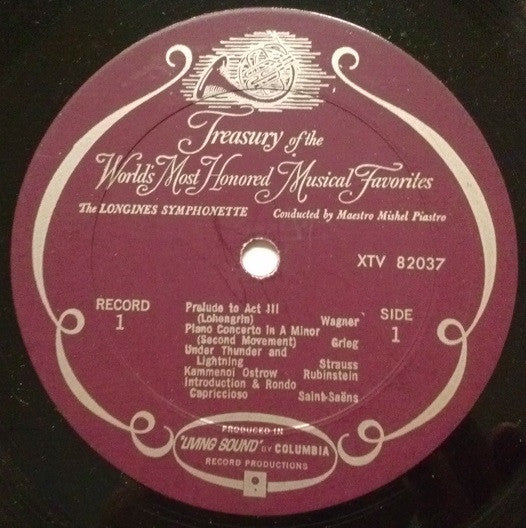 Treasury Of The World's Most Honored Musical Favorites |