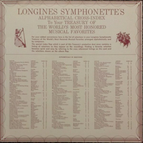 Treasury Of The World's Most Honored Musical Favorites |