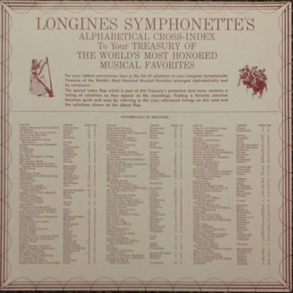 Treasury Of The World's Most Honored Musical Favorites |