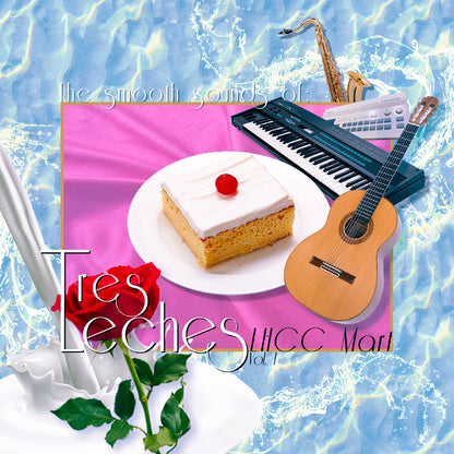 The Smooth Sounds Of Tres Leches LHCC Mart Vol. 1 ("Tres Leches Swirl" Cream / White Marble VINYLyl) | Mint (M) Mint (M) - JAZZ *NEW/COLOR*