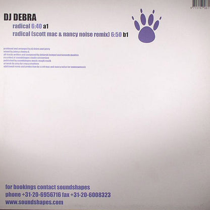 DJ Debra - Radical | Excellent (EX) Very Good (VG) - TRNCE / USED *EXCELLENT*
