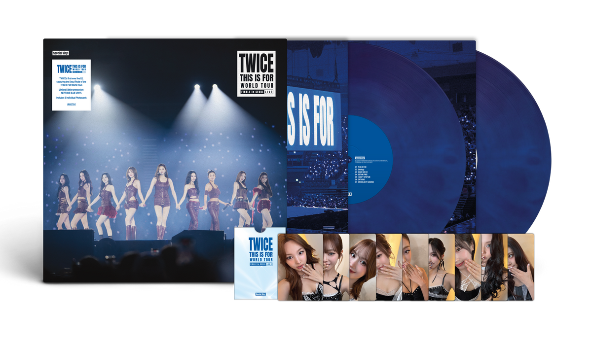 TWICE - Twice Special Vinyl (This Is For) World Tour Finale In Seoul - Live [Neptune Blue Vinyl] [2LP] |