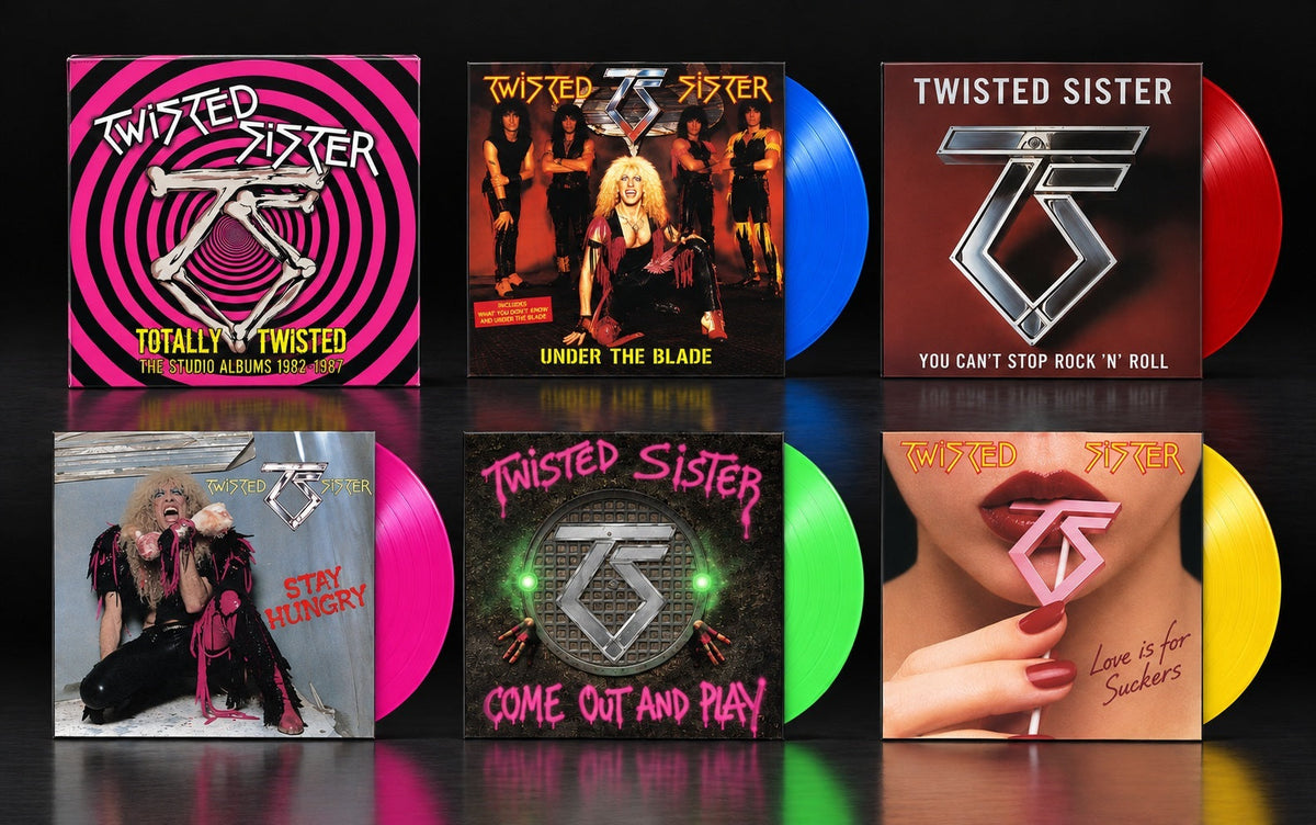Twisted Sister - Totally Twisted: The Studio Albums 1982-1987 (Limited) [Multicolor Vinyl] [5LP Box Set] |