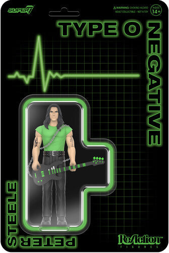 Super 7 - Type O Negative - Reaction Figures - Peter Steele (Collectible, Figure, Action Figure) |
