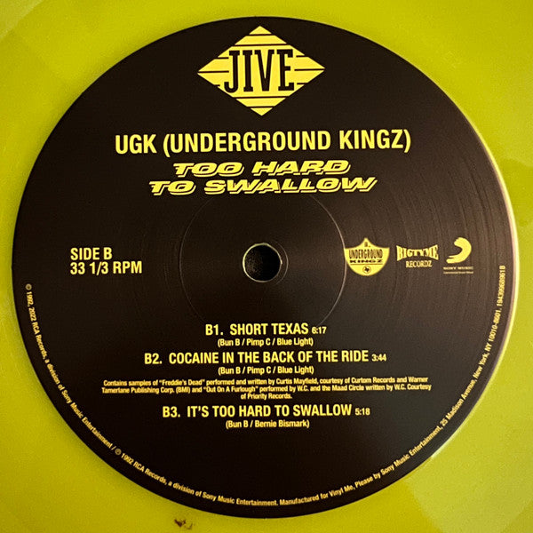 Too Hard to Swallow | Mint (M) Mint (M) - HIP HOP/RAP *COLOR/VMP*