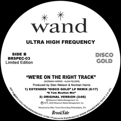 We're On The Right Track | Mint (M) Generic - DISCO