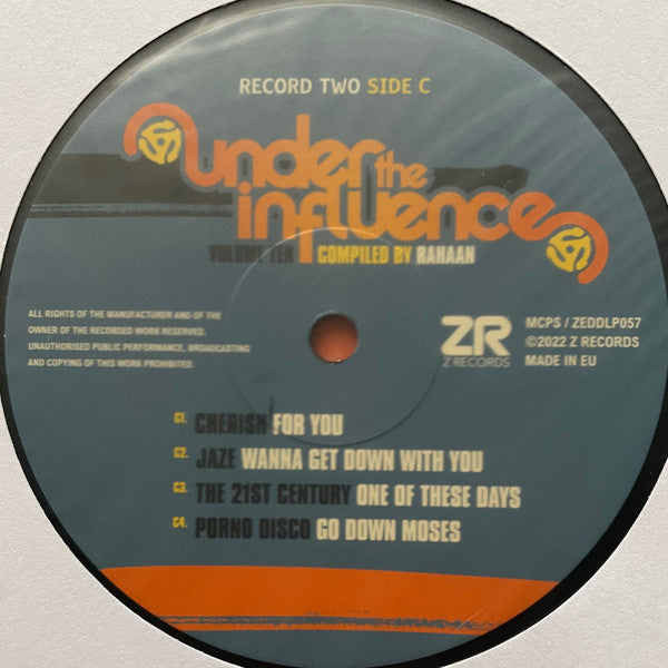 Under The Influence Volume Ten (A Collection Of Rare Funk & Disco) | Mint (M) Mint (M)