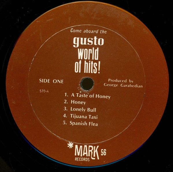 Come Aboard The Gusto World Of Hits! | Mint (M) Mint (M) - JAZZ