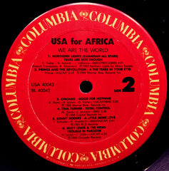 USA For Africa We Are The World Columbia LP, Album, Pit Near Mint (NM or M-) Near Mint (NM or M-)