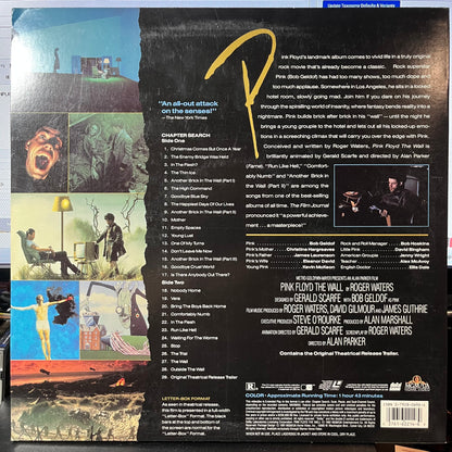 PINK FLOYD - THE WALL (LASER DISC MOVIE) | - USED *EXCELLENT+*