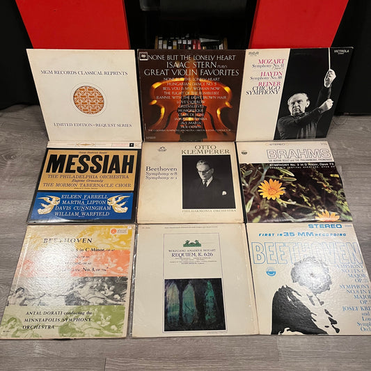 9 CLASSICAL VINYL RECORD LPS *EX-NM* | - USED *EXCELLENT*