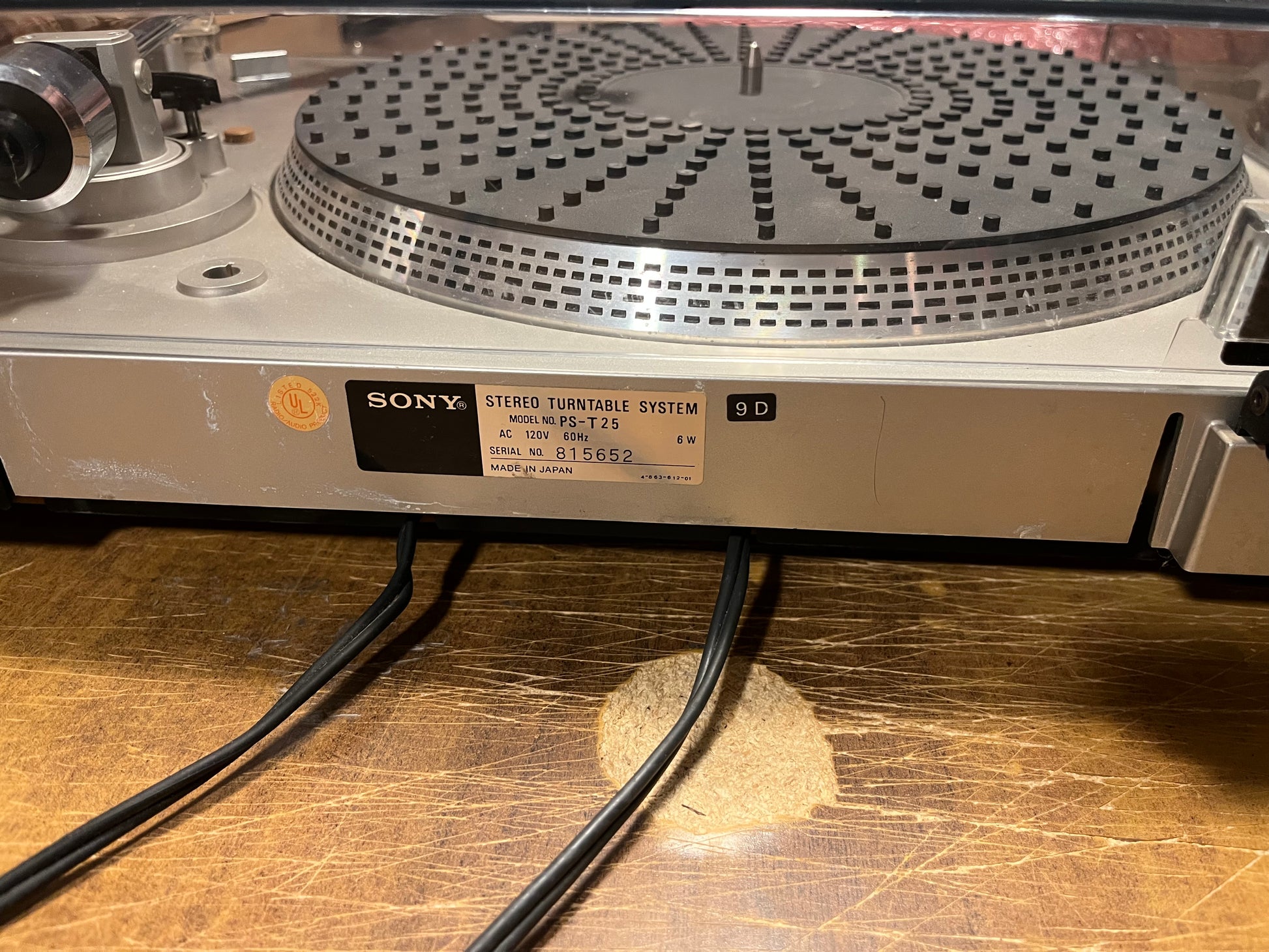 STEREO TURNTABLE SYSTEM PS-T25 W/MANUAL | - USED *EXCELLENT*