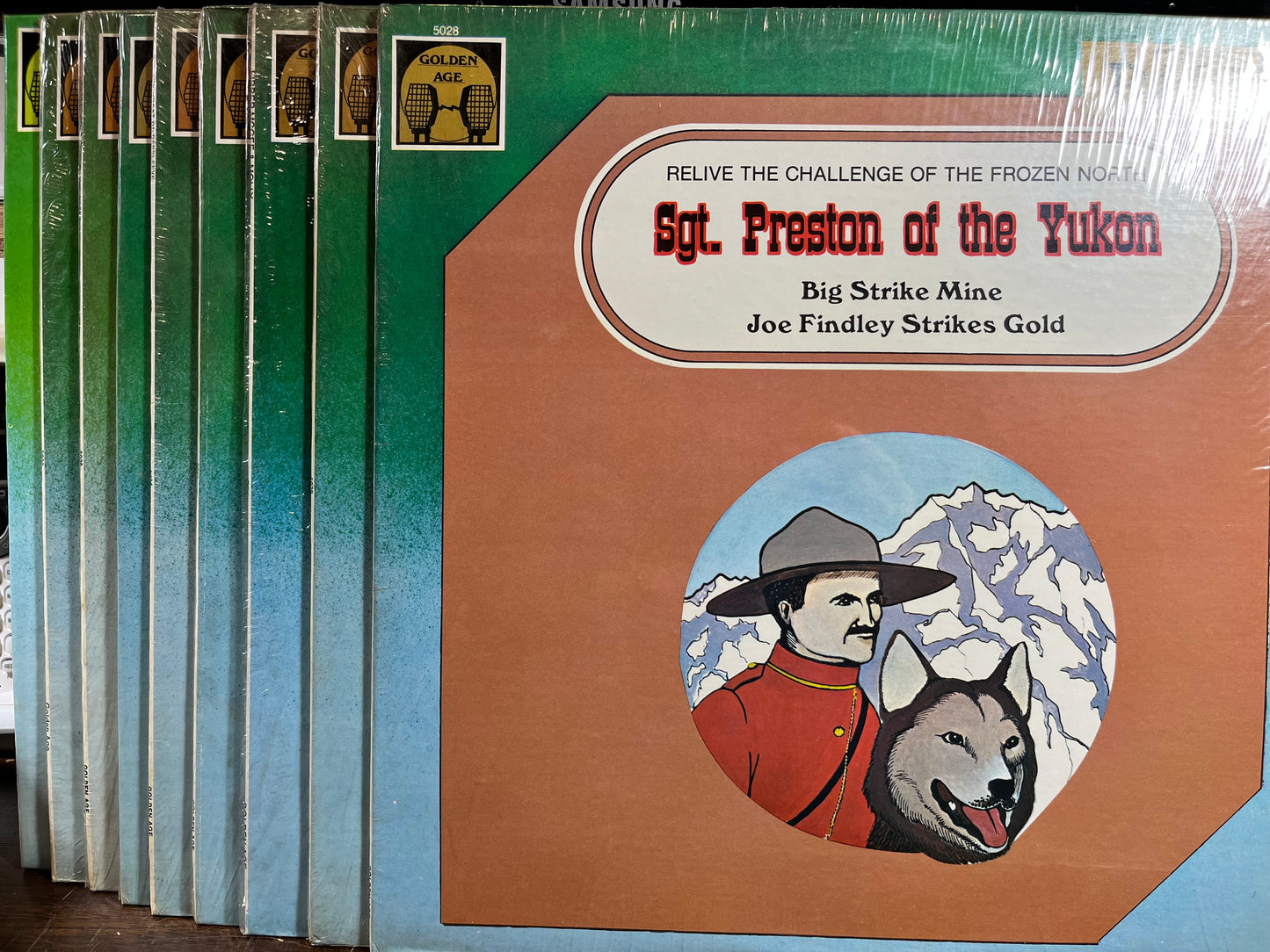 9 GOLDEN AGE ORIGINAL RADIO BROADCAST VINYL LPs | Near Mint (NM or M-) Near Mint (NM or M-) - USED/LIKE NEW