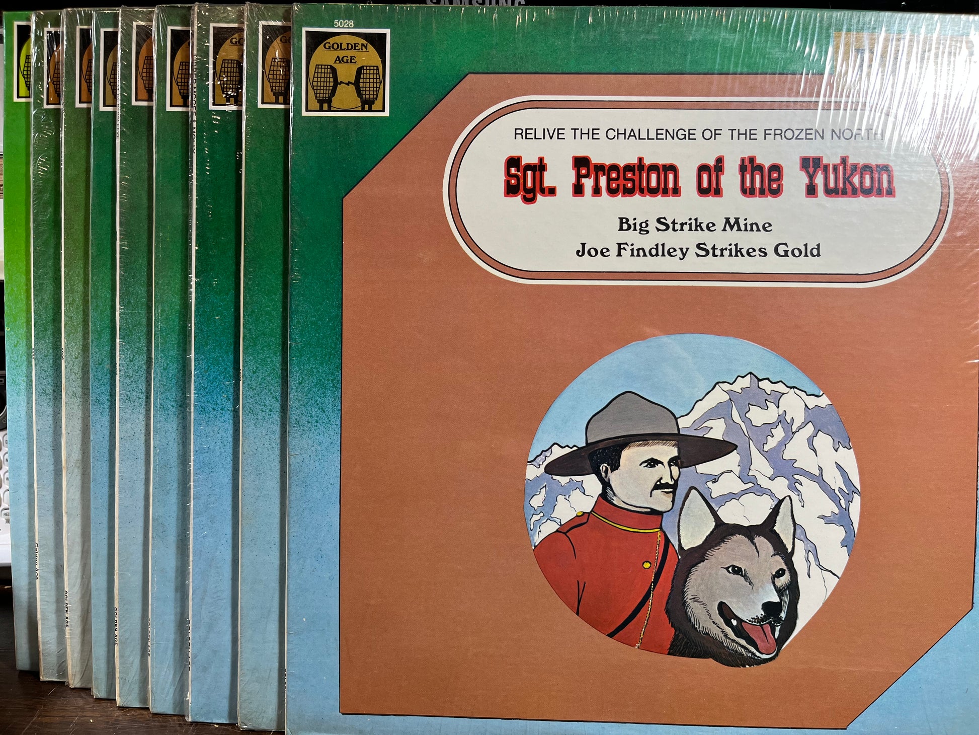 9 GOLDEN AGE ORIGINAL RADIO BROADCAST VINYL LPs | Near Mint (NM or M-) Near Mint (NM or M-) - USED/LIKE NEW