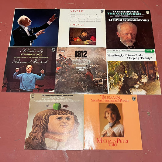 8 CLASSICAL MUSIC VINYL ALBUM LPS (EX TO NM CONDITIONS) | Excellent (EX) Excellent (EX) - USED LOT