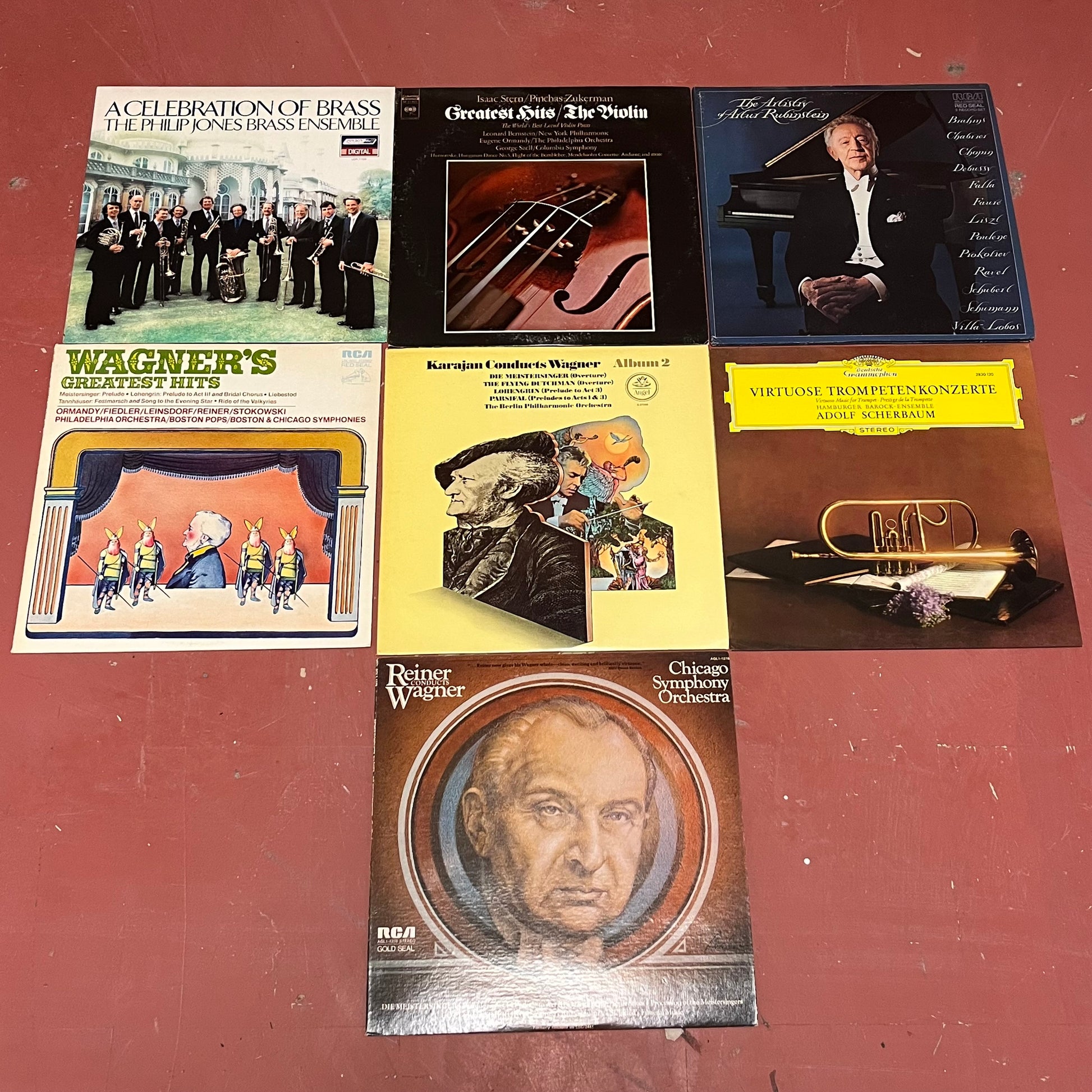 7 CLASSICAL MUSIC VINYL RECORD ALBUM LPS (EX TO NM CONDITIONS) | Excellent (EX) Excellent (EX) - USED LOT
