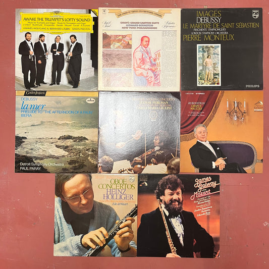 8 CLASSICAL VINYL RECORD ALBUMS (LIKE NEW - NEAR MINT) LPS | Near Mint (NM or M-) Near Mint (NM or M-) - USED LOT