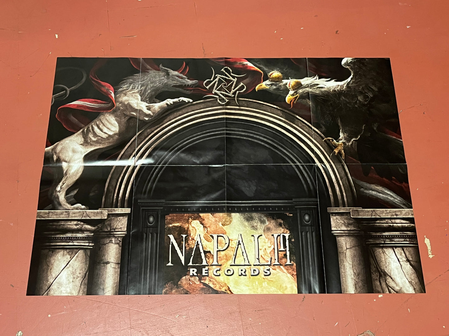 Various - Napalm Records 2025 POSTER & CALENDAR (24x36") | USED - USED *NEAR MINT*