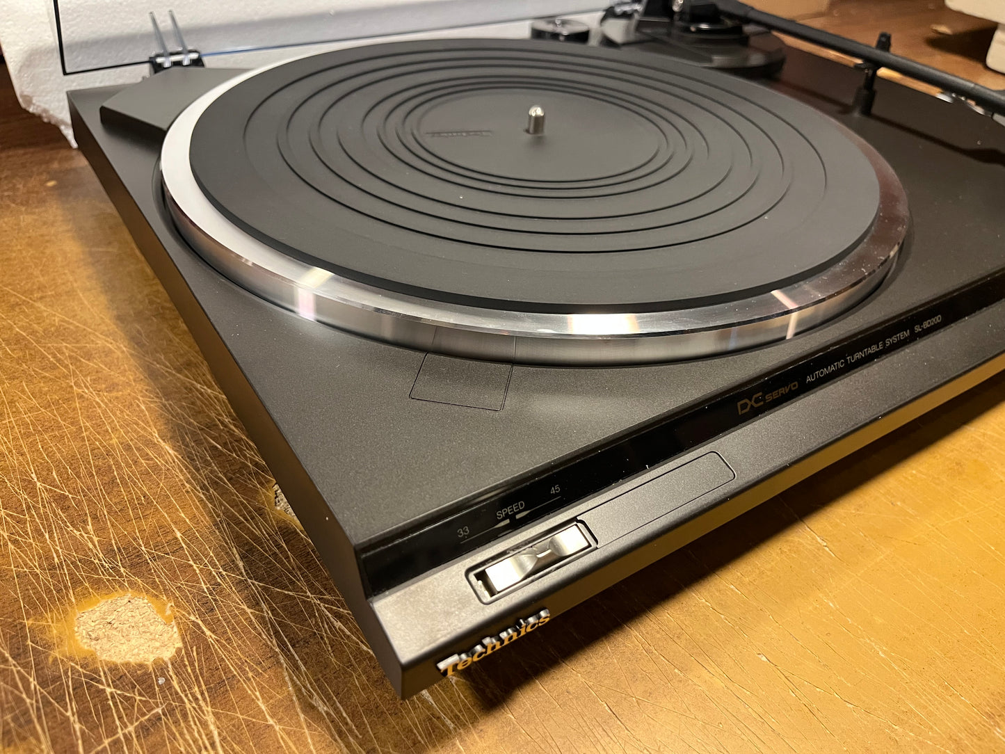 STEREO TURNTABLE SL-BD20D *SHARP* W MANUAL | - USED *NEAR MINT*