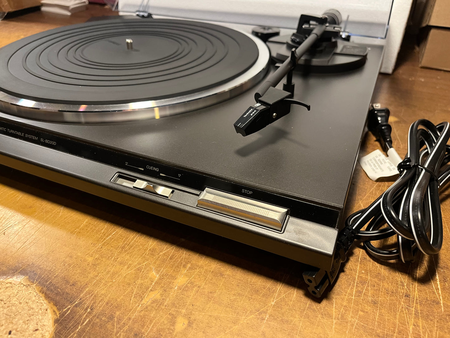 STEREO TURNTABLE SL-BD20D *SHARP* W MANUAL | - USED *NEAR MINT*