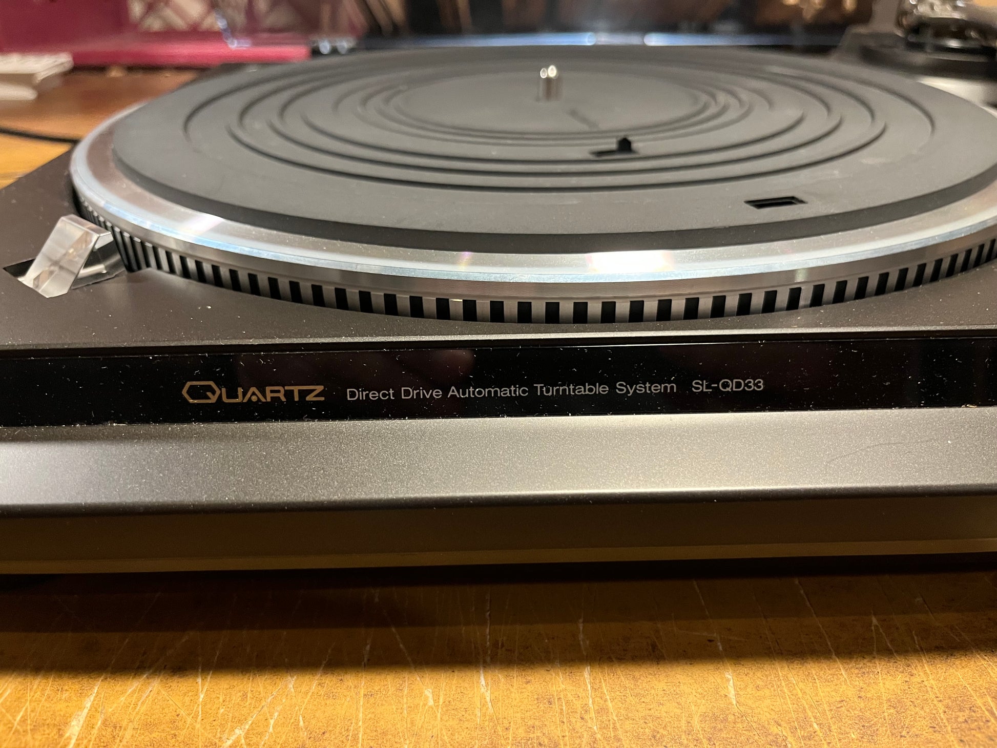 STEREO TURNTABLE SL-QD33 *SHARP* | - USED *NEAR MINT*