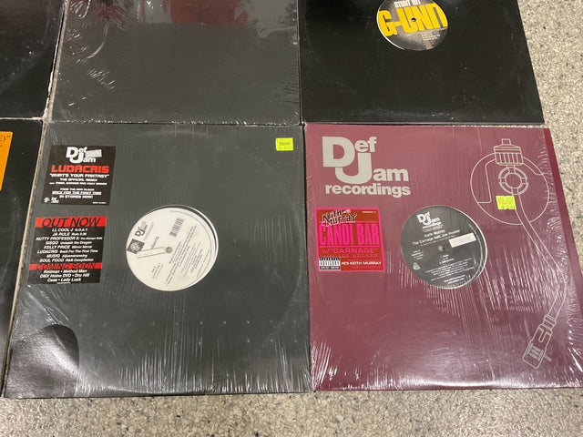 12 HIP HOP RECODS VINYL LOT | - USED *VERY GOOD+