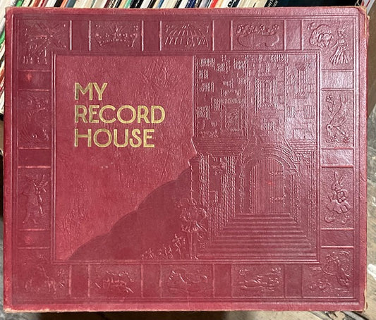 7INCH VINYL 45RPM RECORD BOOK *EMBOSSED ART* | - USED *VERY GOOD*